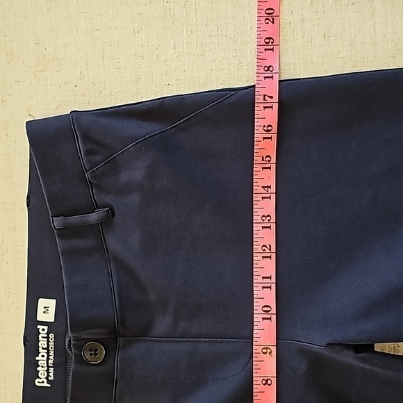 BETABRAND Pull On Dress Yoga Stretch Pants Navy Size Medium - Picture 7 of 13